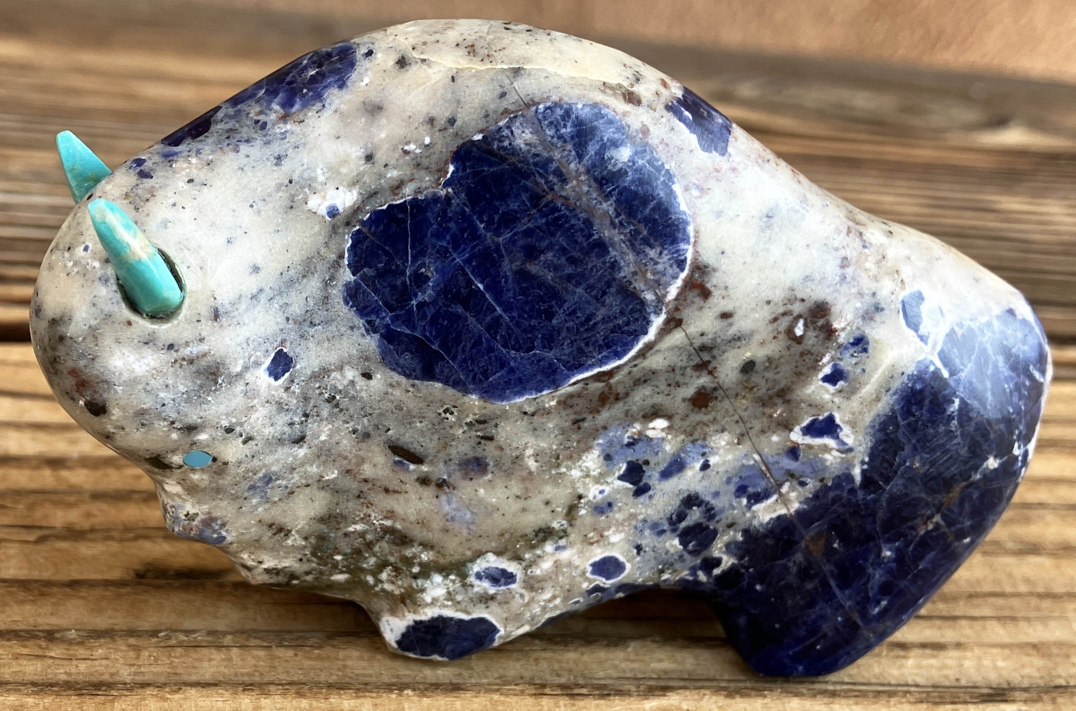 Lynn Quam  | Zuni Buffalo Fetish | Penfield Gallery of Indian Arts | Albuquerque, New Mexico